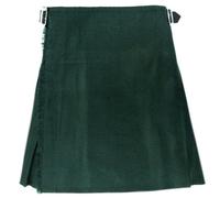 Tartanista Mens Forest Green Value Kilt 36W 24L