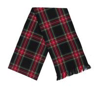 Tartanista Womens Black Stewart Tartan Plaid Sash - 10.5 x 90 Inches