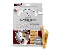 Tartar Shield Soft Rawhide Chews for Small Dogs