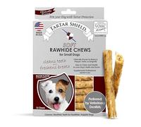 Tartar Shield Soft Rawhide Chews for Small Dogs