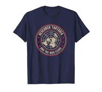 Tartaria Design for Tartarian History, Mud Flood Researchers T-Shirt, Men, Navy Blue, 3X-Large