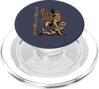 Tartaria Griffin Heraldic Art - Myth Inspired Ancient Style PopSockets PopGrip for MagSafe