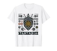 Tartaria Mud Flood Tartarian Empire Value Graphic T-Shirt, Men, White, L