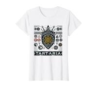 Tartaria Mud Flood Tartarian Empire Value Graphic T-Shirt, Women, White, M