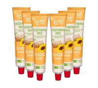 Tartex Organic Classic Pate 200g | Vegetarian Nutritional Yeast Spread | Organic, Plant-Based Sandwich, Crackers & Toast Pâté |(Pack of 6) from SuperfoodUK