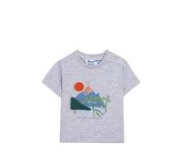 Tartine Et Chocolat applique graphic t-shirt - Grey 1 yr-18 mths-2 yrs-3 yrs