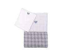 Tartine Et Chocolat logo-embroidered sheets set - Grey One Size