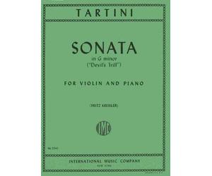 Tartini Giuseppe Sonata in g minor Devil's Trill Violin and Piano. by Fritz Kreisler International