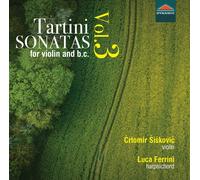 Siskovic / Ferrini – Giuseppe Tartini: Sonatas for Violin and Basso Continuo, Vol. 3 – CD