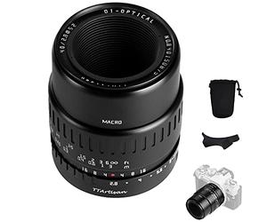 TARTISAN 40mm F2.8 Macro Lens APS-C MF for Panasonic/Olympus/Lumix M43 Mount Cameras EPM1 EPM2 E-P3 E-P5 E-M1 E-M5 E-M10IIl Pen-F G1 G2 G85 GF1 GF2 GF3 GF5 GM5 GM10 GH. 1 GH4. GH5 and more