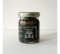 TARTOOFO Premium Italian Gourmet Black Truffle Slices, Glass Jar, 50g