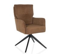 TARUGO - Upholstered chair Brown