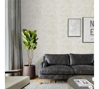 Tarwanear Concrete Wallpaper Cement White Thick Wallpapers Concrete Industrial Themed Textured Concrete Effect Wallpaper Shabby Chic Matte Contact Wall Paper Roll Feature Wallpaper Decorative