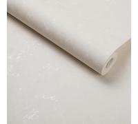 Tarwanear Cream Industrial Textured Concrete Effect Wallpaper Retro Stone Textures Wallpapers Shabby Chic Matte Wall Paper Roll for Feature Walls Living Room,Hallway,Bedroom