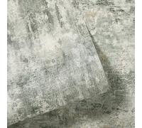 Tarwanear Green Concrete Wallpaper 1 Roll(5.03m²) Aged Jade Textured Concrete Effect Wallpaper Cove Retro Industrial Style Contact Paper for Living Room Basement Coffee Room Walls