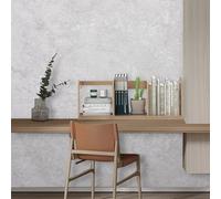 Tarwanear Grey Concrete Effect Wallpaper Industrial Textured Retro Stone Textures Wallpapers Shabby Chic Matte Wall Paper Roll for Living Spaces Bedroom Hallway