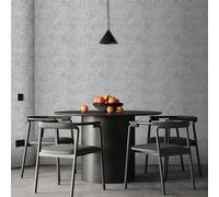 Tarwanear Industrial Textured Concrete Effect Wallpaper Cement Grey Shabby Chic Wallpaper Roll Non-Woven Fabric Stone Pattern Matte Feature Wallpaper Decorative for Bedroom Living Room Hallway