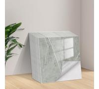 Tarwanear Tile Stickers Marble 20pcs/30x30cm Waterproof Oil Proof Self Adhesive Wall Tiles PVC Wall Stickers Grey Peel and Stick on for Kitchen Bathroom Home Decor