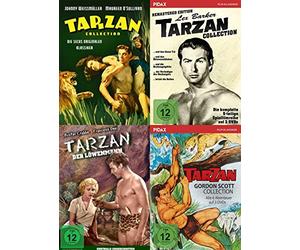 Tarzan Collection - The Big Classics with Johnny Weissmüller + Lex Barker + Gordon Scott 10 DVD Limited Edition