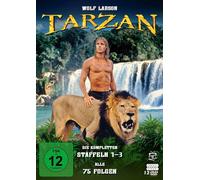 Tarzan Complete Series 1-3 DVD Collection 75 Episodes Wolf Larson UK R2 Comp