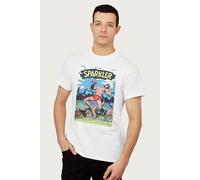 Tarzan Men's Comics No.42 Lion Fight Cover Art T-Shirt in White | Size: Medium Tarzan White M