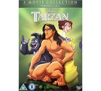 TARZAN TRILOGY DVD TRIPLE PACK PART 1 2 3 JANE LEGEND BEGINS Original Disney New