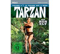 Tarzan, Vol. 2 / Weitere 16 Folgen der Kultserie mit Ron Ely (Pidax Serien-Klassiker) [DVD] [1966]
