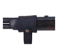 Tas Trost Leather Anti-Slip Gun Sling Loop Adapter No Drill Barrel Mount Holster for Rifle, Shotgun (Black-Veg Tanned)