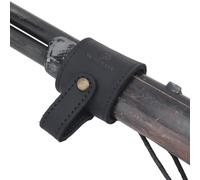 Tas Trost Leather Anti-Slip Gun Sling Loop Adapter No Drill Barrel Mount Holster for Rifle, Shotgun (Black)