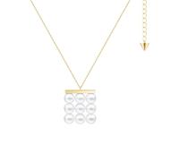 TASAKI 18K yellow gold Collection Line Balance Build Akoya pearl pendant One Size