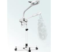 TASALON Professional 2 in 1 Facial Steamer with 5X Magnifying Foldable Arm, Ozone Mist Steamer for Face, Salon Spa Beauty Skin Care Equipment