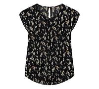 TASAMO Womens Tops Crew Neck Cap Short Sleeve Blouses Chiffon Pleated Tunic Tops Casual T Shirt