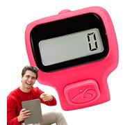 Tasbeeh Counter Clicker Portable Tall LED Finger Ticker Electronic Digital Knitting Hand Recorder for Crochet Sports Prayer