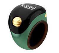 Tasbeeh Counter - Finger Counter | Counters | 5-Digit Row Counting Ring | Portable Prayer Counting Tool | Row Count Ring | Portable Prayer Countings Tool | Rotating Digital Tasbeeh For Meditati