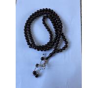 Tasbeeh Large Basic Prayer Misbah Rosary Islamic Beads Counter Spiritual Marble Effect 99 Beads 20 Colours (Chocolate)