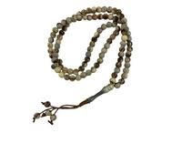 Tasbeeh Regular Basic Small Prayer Misbah Rosary Islamic Beads Counter Spiritual Marble Effect 99/100 Beads in 12 Colours (Ivory Marble)