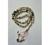 Tasbeeh Regular Basic Small Prayer Misbah Rosary Islamic Beads Counter Spiritual Marble Effect 99/100 Beads in 12 Colours (Brown Marble)