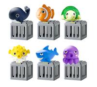 TASBER Children's Pool Diving Toys, Kids Pool Diving Toys, Water Swimming Dive Pool Game, Underwater Dive Rescue Toys, Fun Outdoor Beach Swim Summer Party Gift (6pcs)