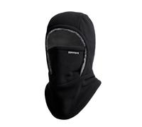 TASBER Unisex Winter Balaclava, Windproof Ski Mask, Warm Face Cover Mask, Cold Weather Windproof Thermal Warmer, Thermal Fleece Full Face Mask for Outdoor Sports (Black)