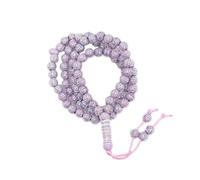 Tasbih Prayer Beads Allah & Muhammad Engraved Islamic Prayer Rosary Beads Muslim Islam Misbaha Bracelet Tasbeeh Sibha 99 Prayer Beads Hand Bracelets (Light purple)