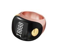 Tasbih Zikr Rings 3 Size Adjustable Digital Prayer Counter Ring Portable Prayer Device Comfortable Wear