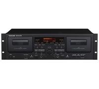TASCAM 202MKVII Dual Cassette Deck USB Digital Output Pitch Control 3U Rackmount
