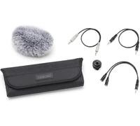 Tascam AK-DR11CMKII Microphone Windscreen, Cold Shoe Mount, I/O cables, Soft Bag
