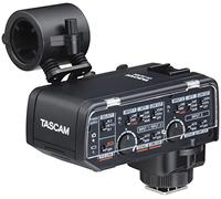 Tascam CA-XLR2d-F - FUJIFILM Kit XLR Microphone Adapter for Mirrorless Cameras, Black