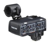 Tascam CA-XLR2d-F - FUJIFILM Kit XLR Microphone Adapter for Mirrorless Cameras, Black