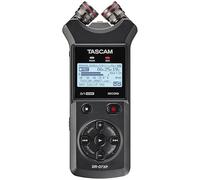 Tascam DR-07XP - 2-Channel 32-Bit Float Portable Handheld Recorder With Adjustable Microphones and USB-C Audio Interface
