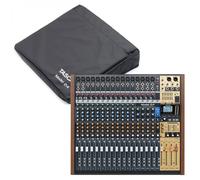 Tascam Model 24 Analog Mixer with AK-DC24 Dust Cover