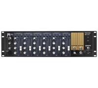TASCAM MZ-372 Rackmount Mixer 6 Mic 12 Stereo Inputs Talkover XLR RCA 3U Rack