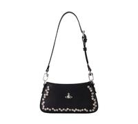 Vivienne Westwood Tasha Smooth | leather Shoulder bag | black