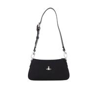 Orb Plaque Shoulder Bag - female - Vivienne Westwood - Shoulder Bags - Black - ONE SIZE - Bags ONE SIZE